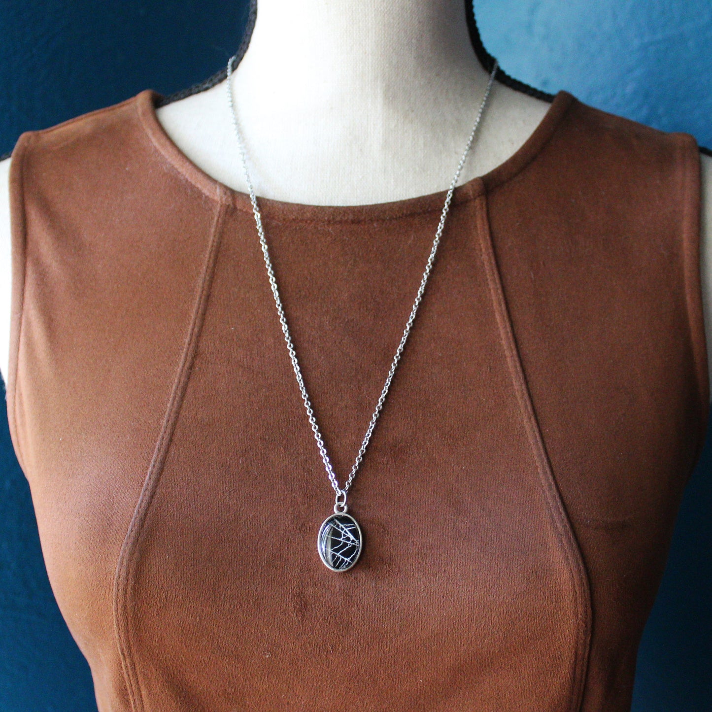 Mini Spider Web Necklaces