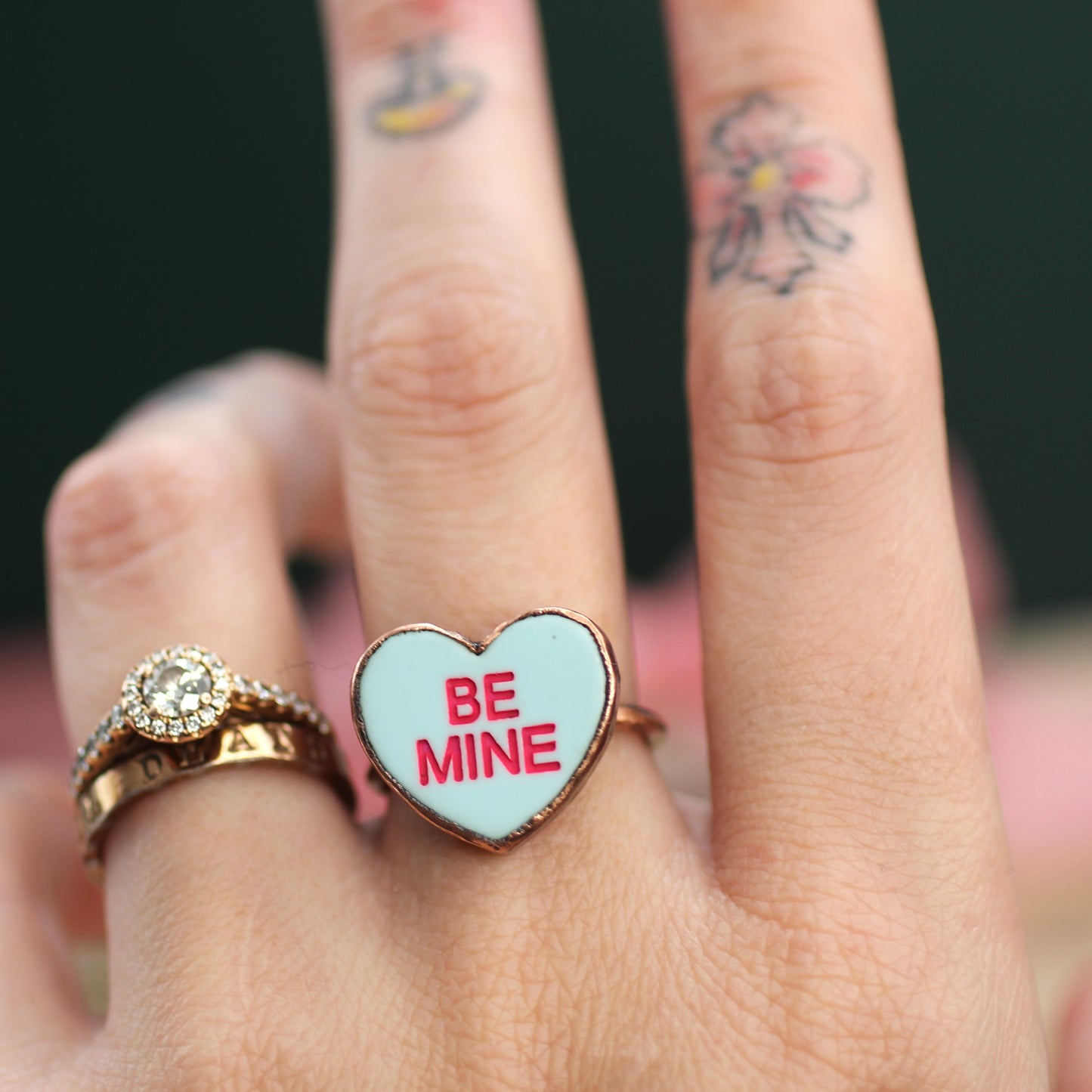 Valentine's Heart Rings