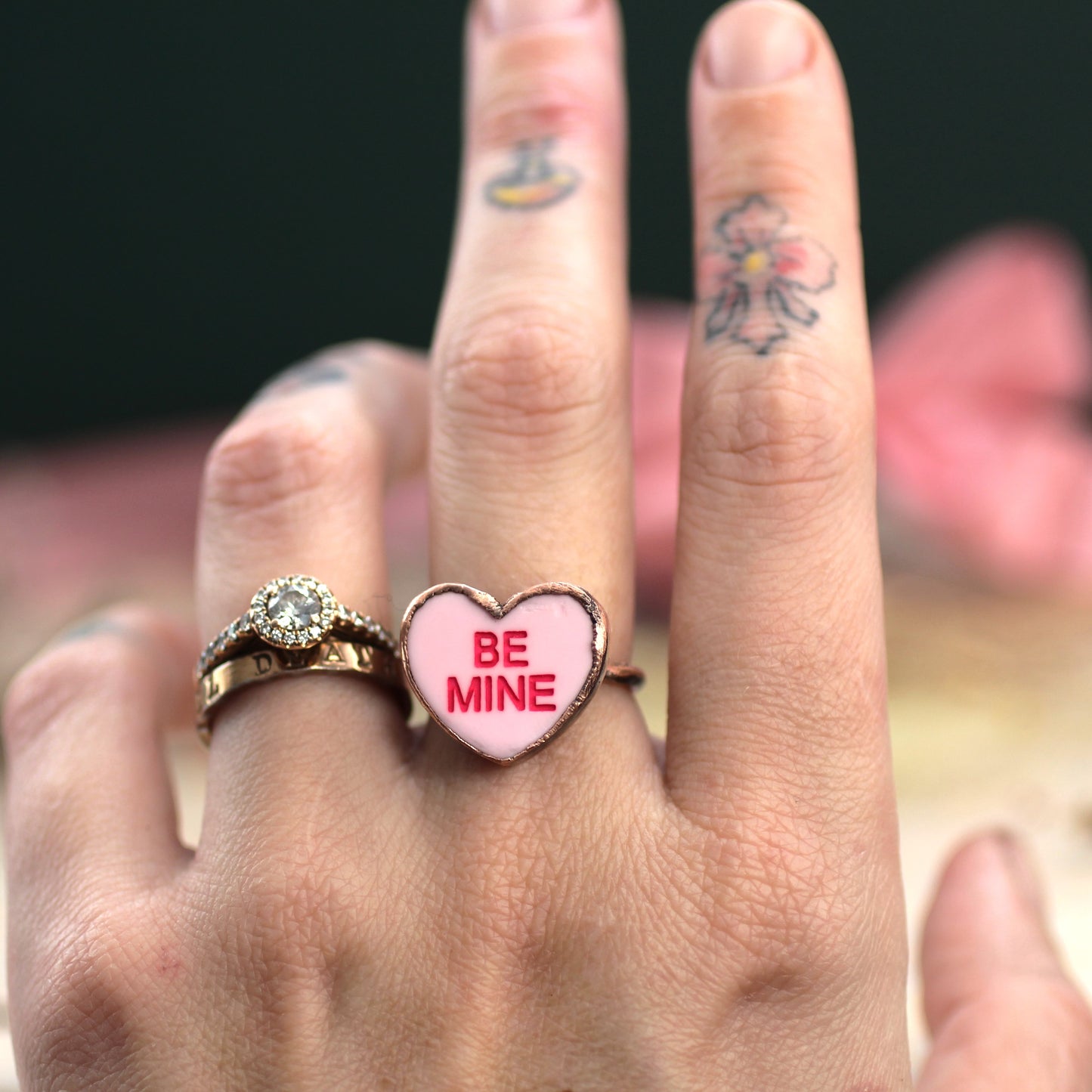 Valentine's Heart Rings