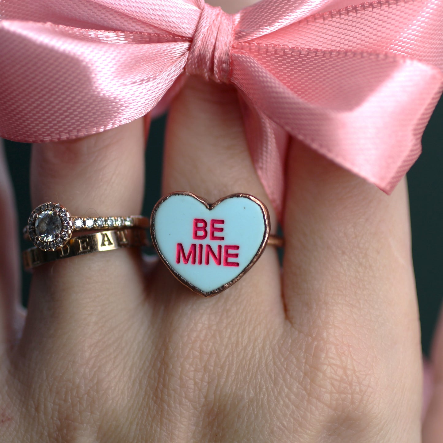 Valentine's Heart Rings