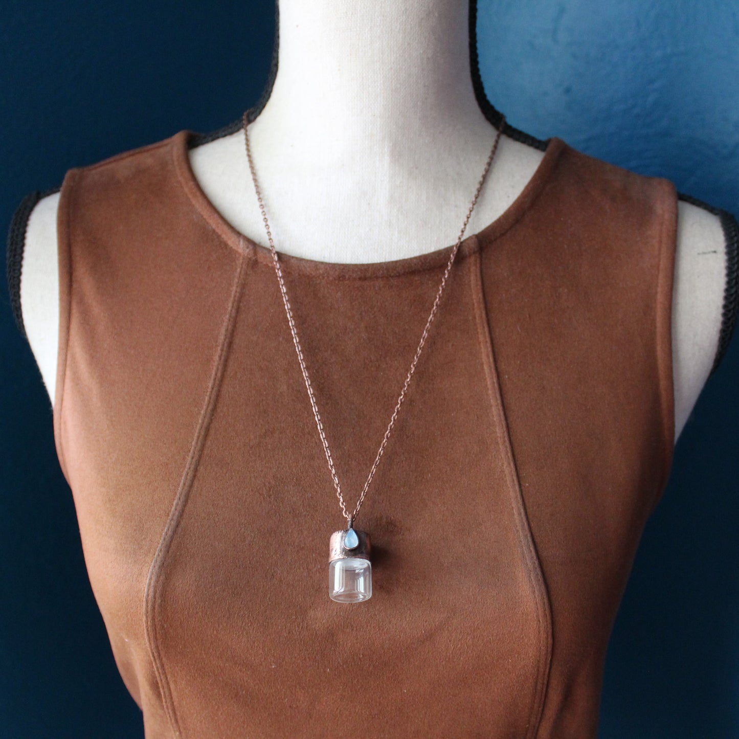 Moonstone Cremation Vial