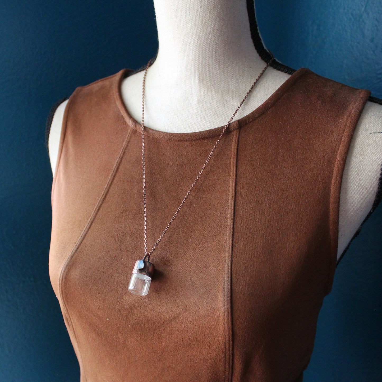 Moonstone Cremation Vial