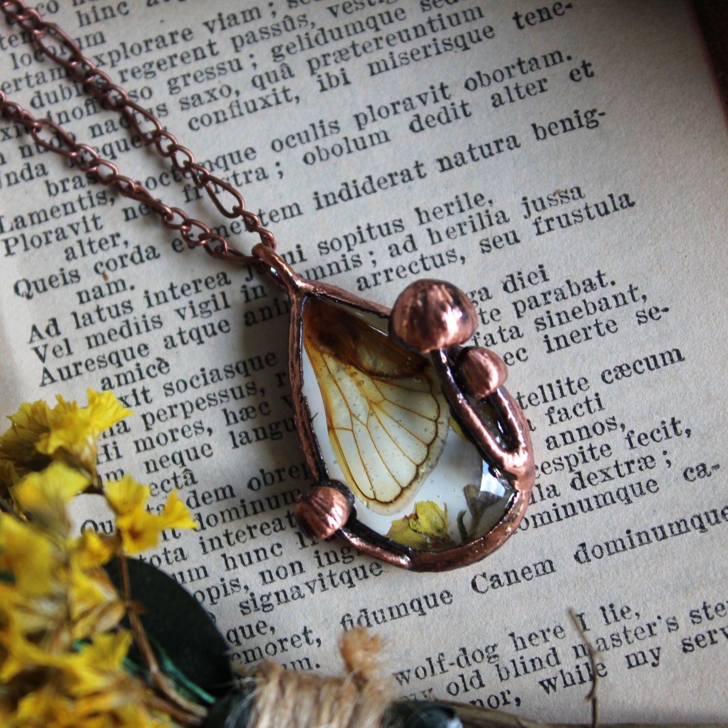 Cicada Garden Pendant