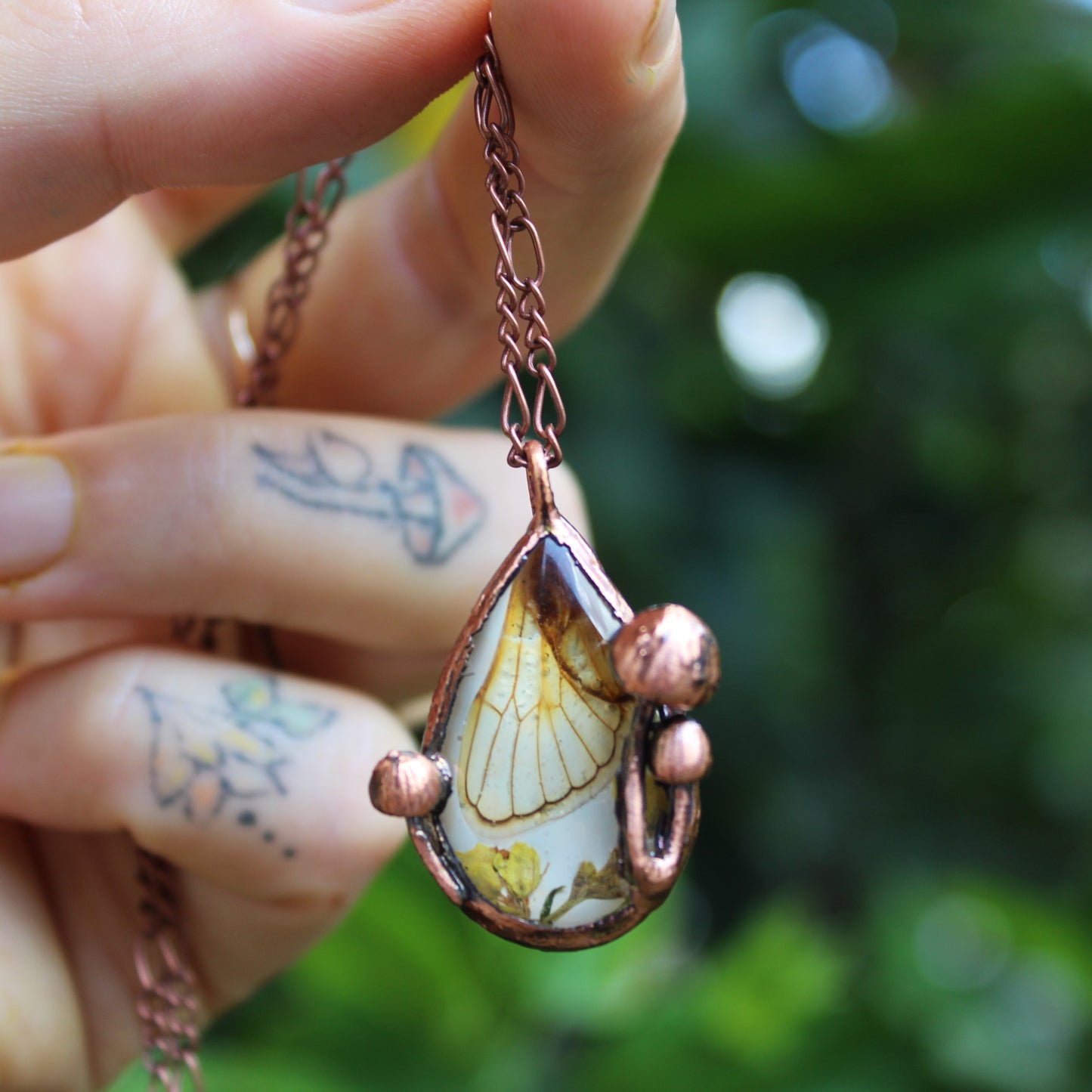 Cicada Garden Pendant
