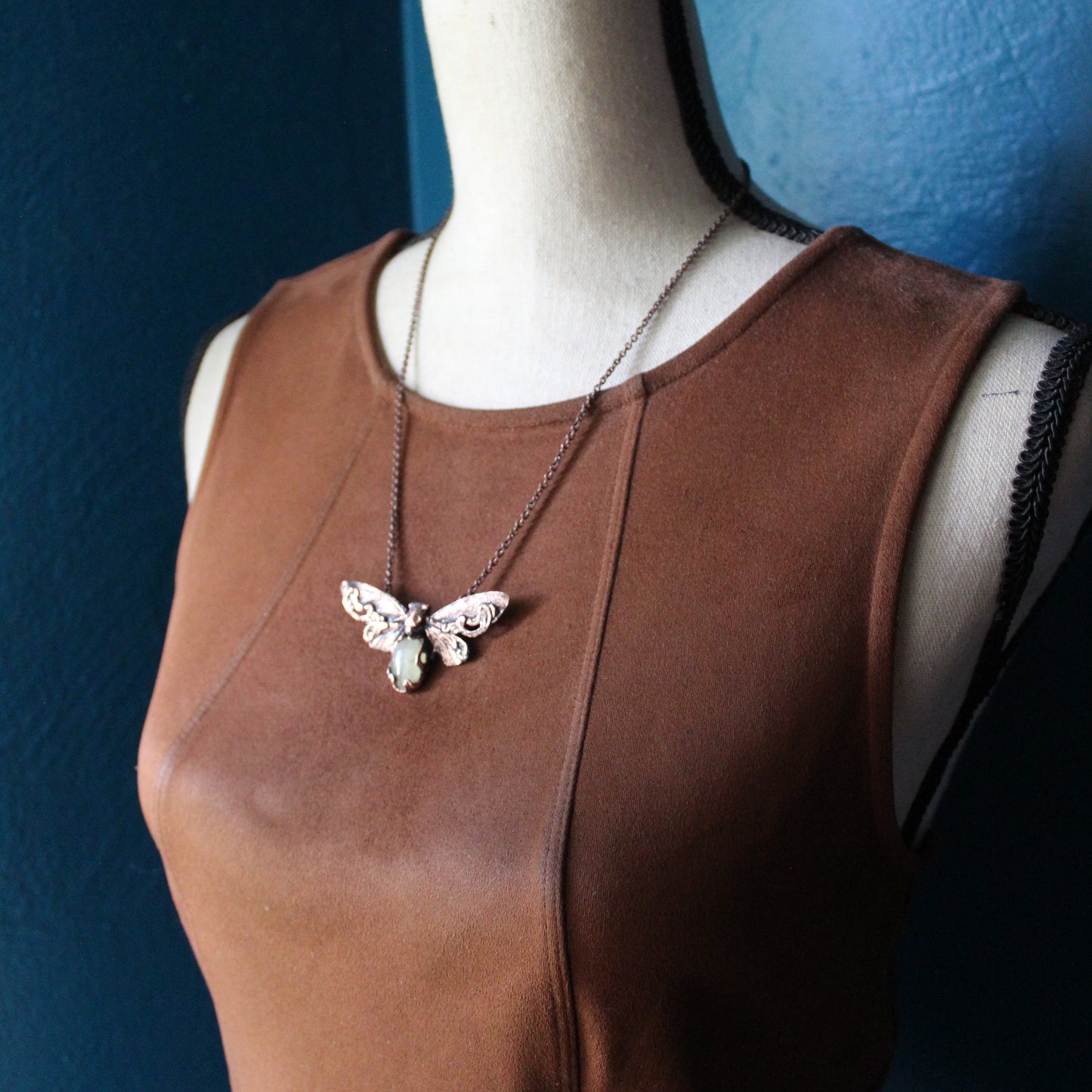 Prehnite Ornate Cicada