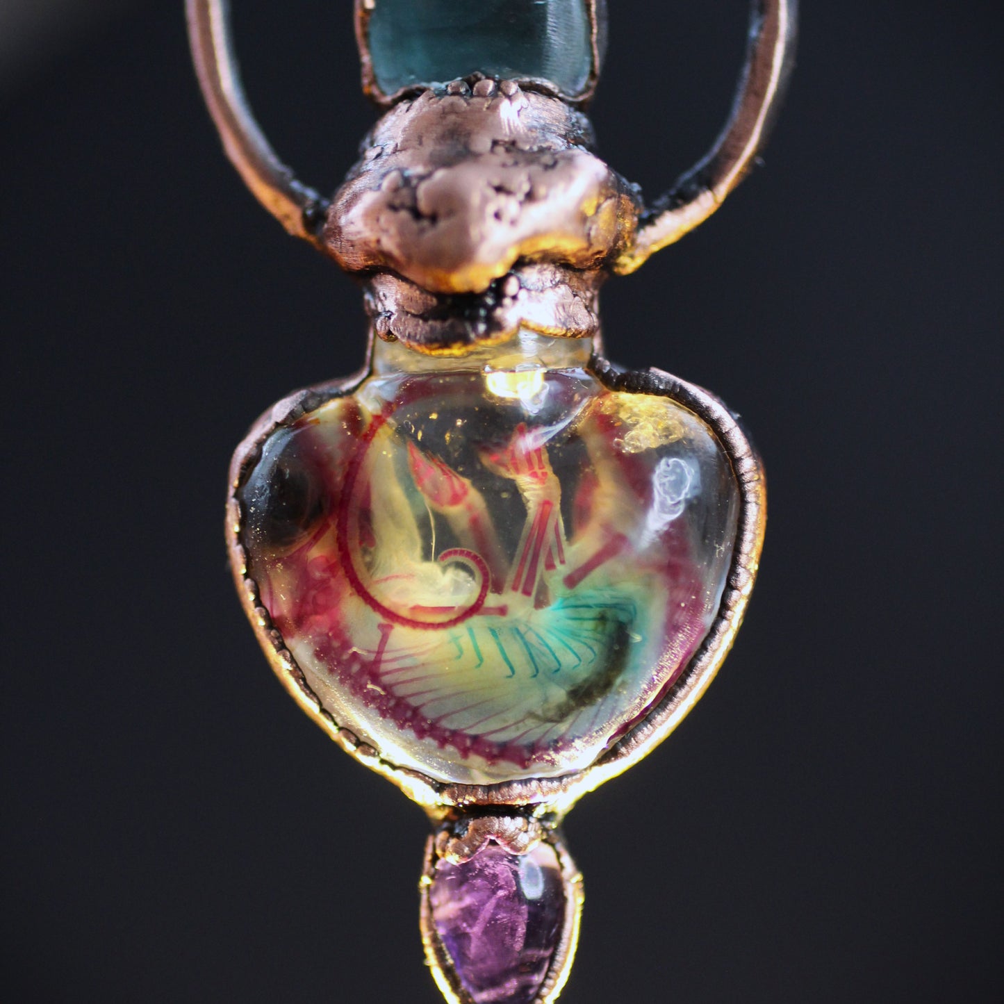Heart-Shaped Diaphonized Chameleon