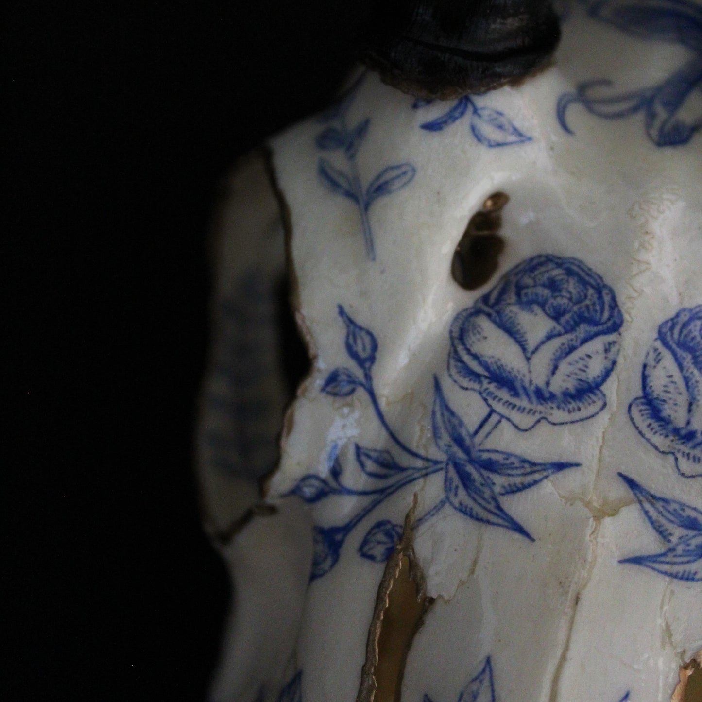 Blue Floral Springbok