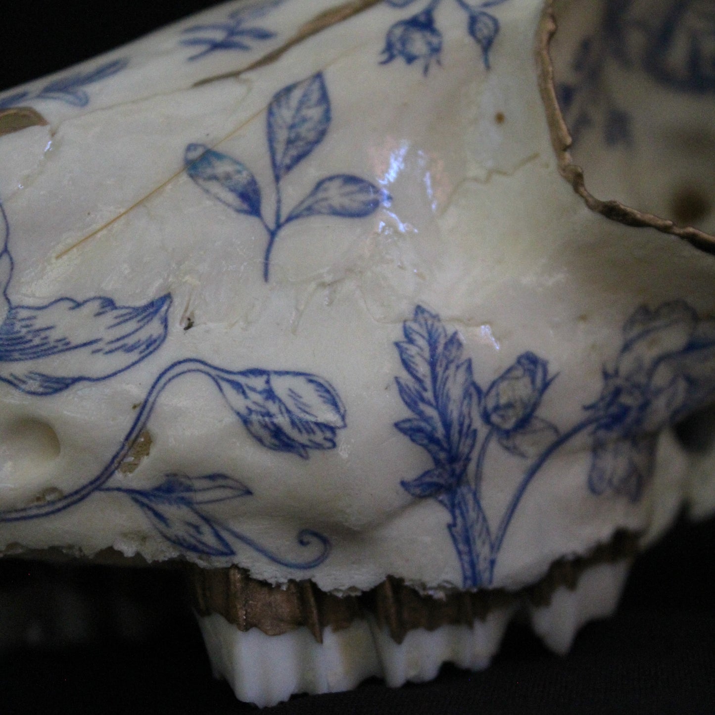 Blue Floral Springbok