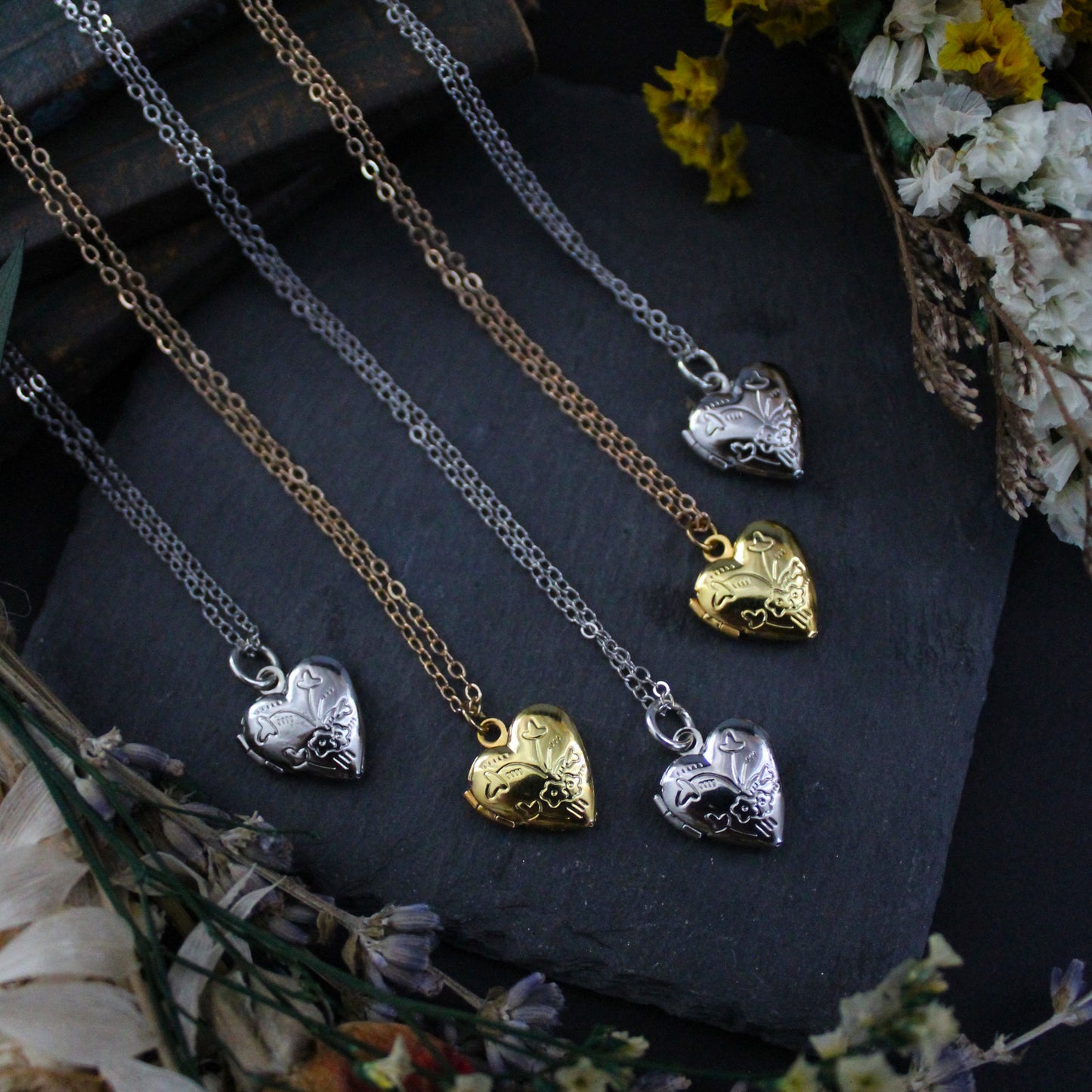 Tooth and Bone Mini Lockets