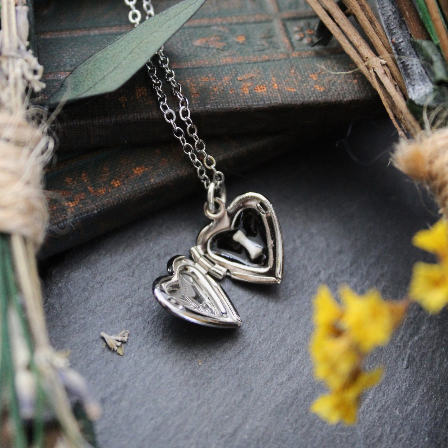 Tooth and Bone Mini Lockets