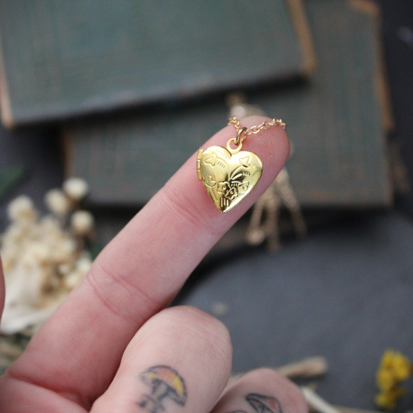Tooth and Bone Mini Lockets