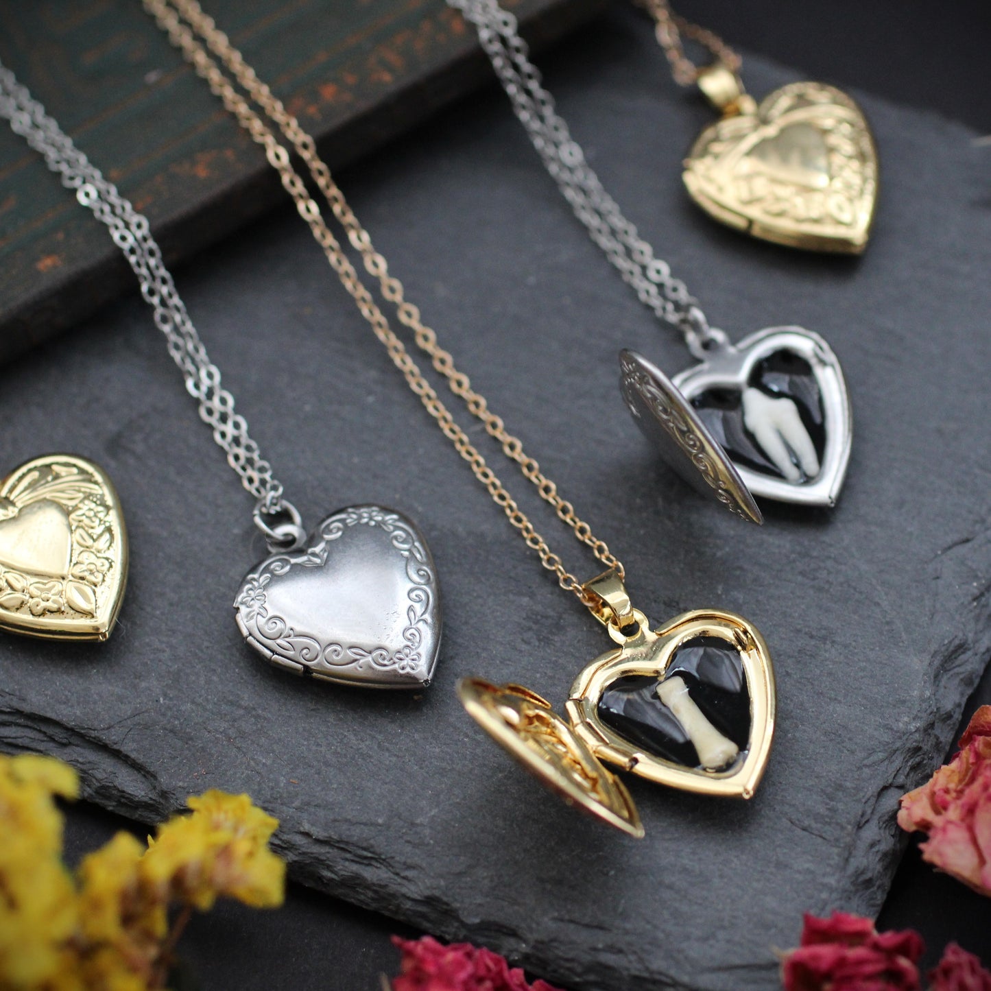 Tooth and Bone Lockets