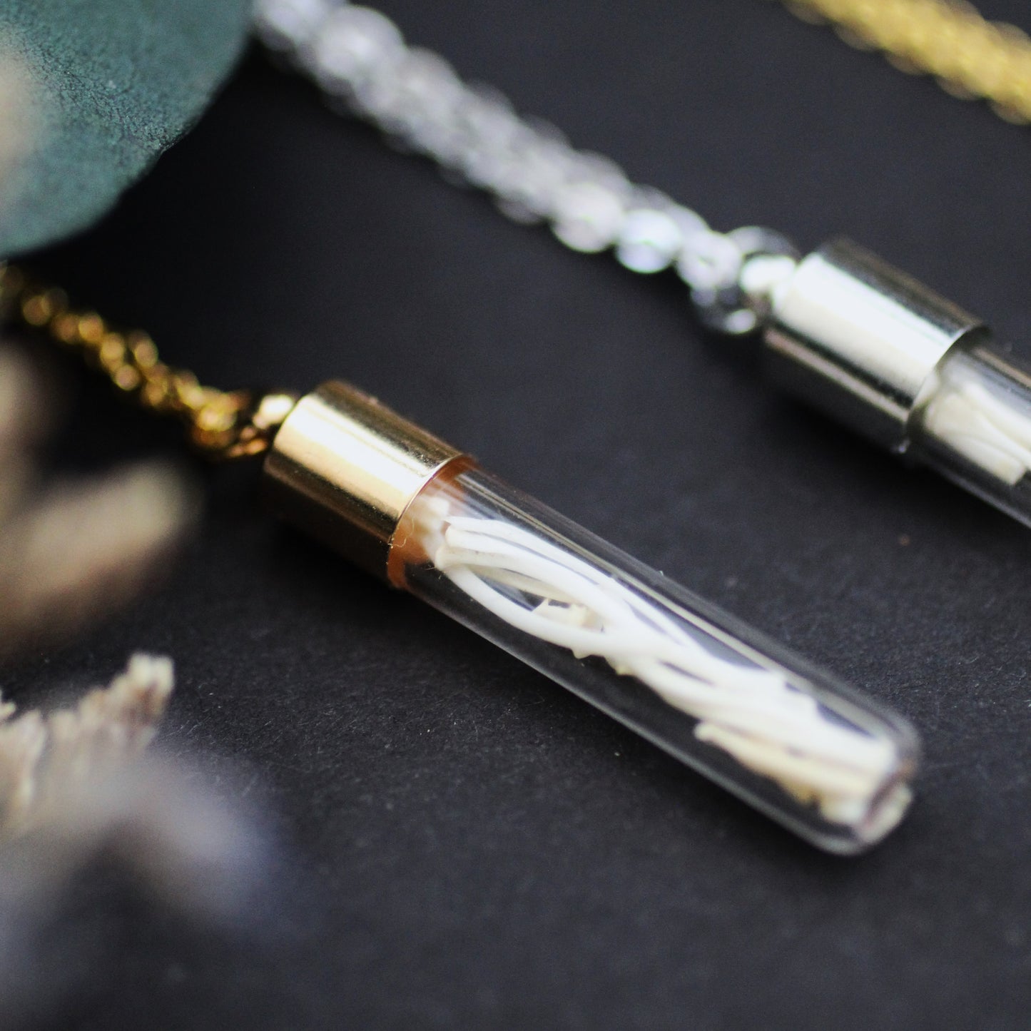 Mini Bone Vial Necklace