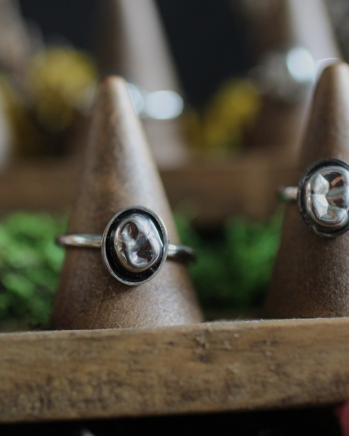 Antique Dental Crown Rings