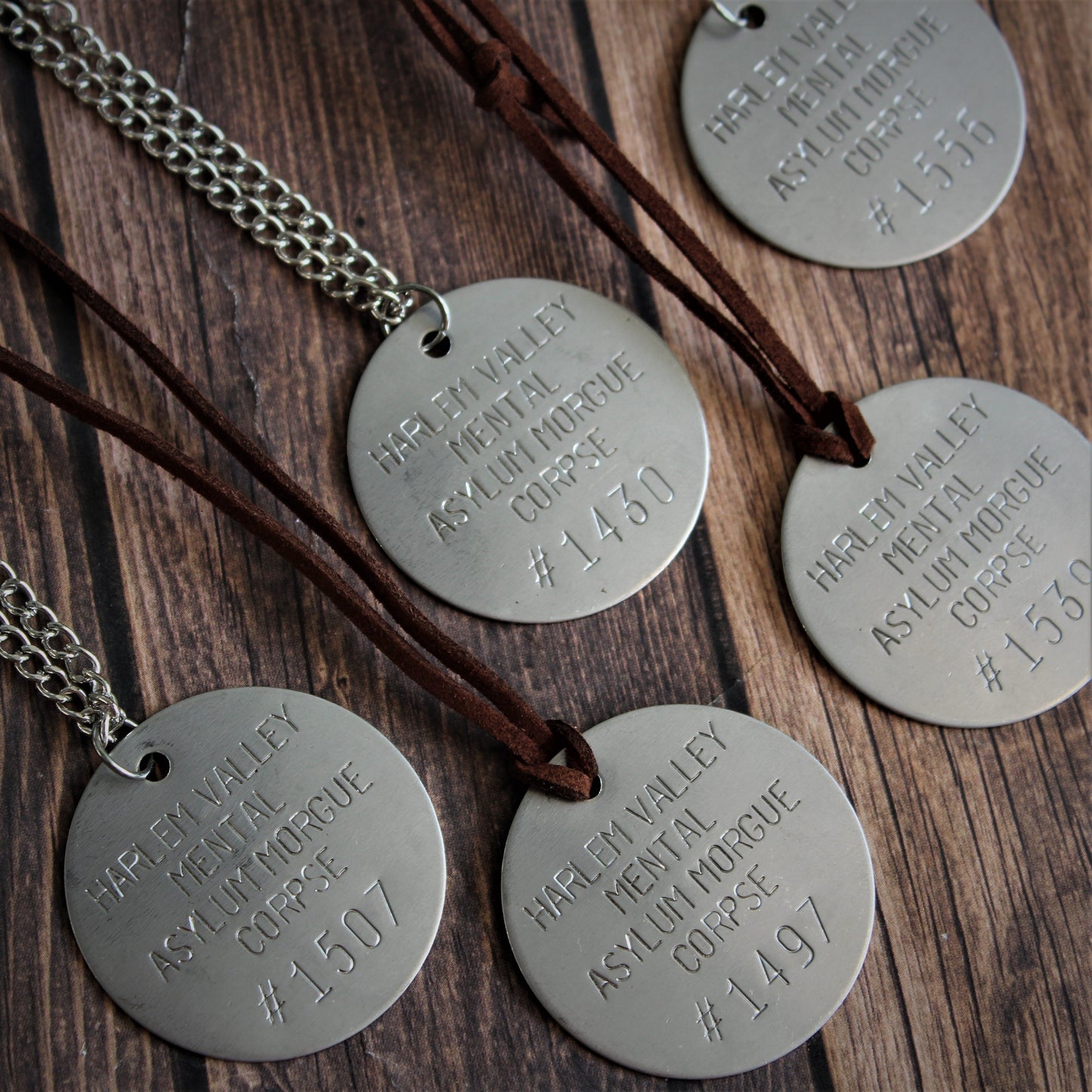 Mental Asylum Morgue Tags