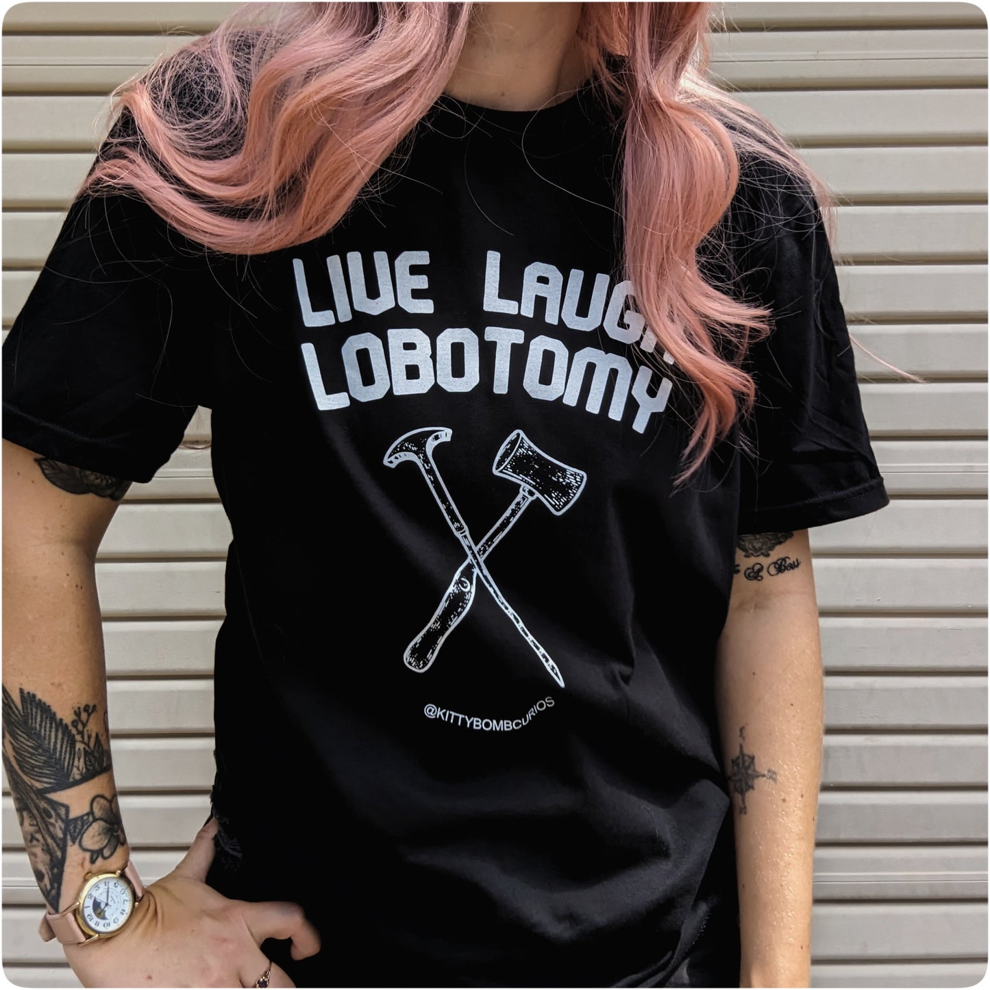 Live Laugh Lobotomy Shirt