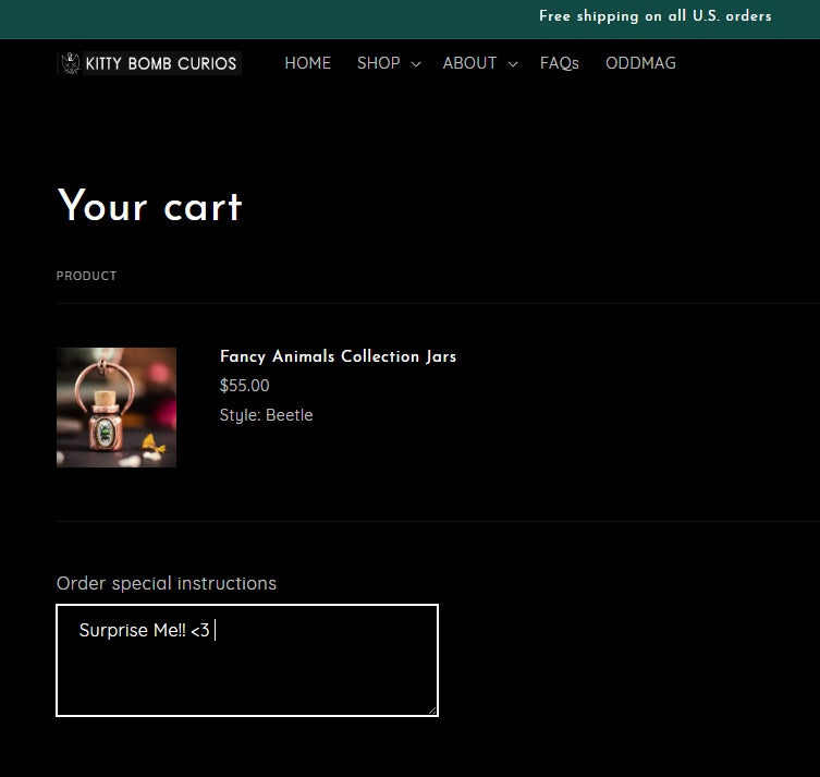 Gemstone Collection Jars