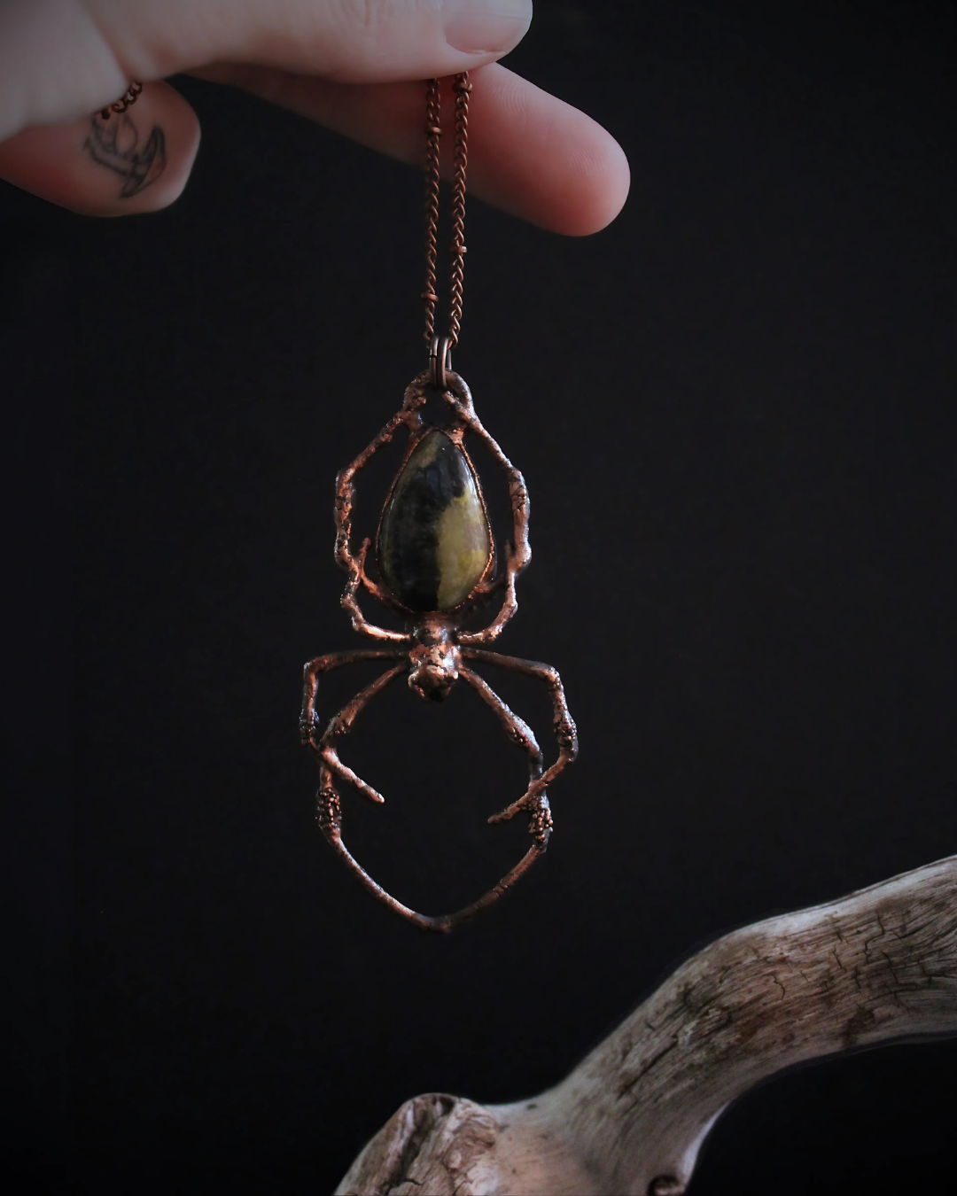 Bumblebee Jasper Orb Weaver