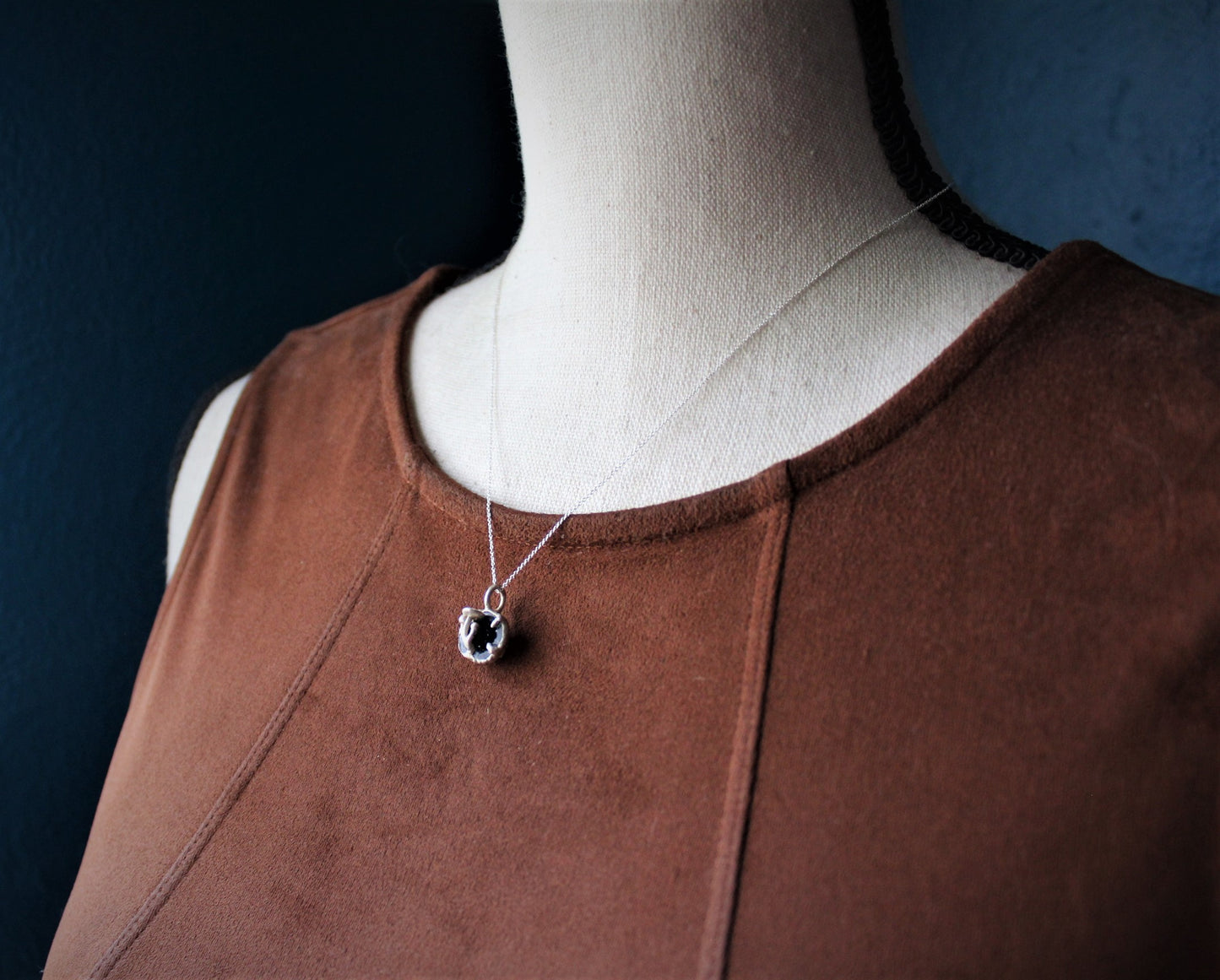 Mini Geode - Silver