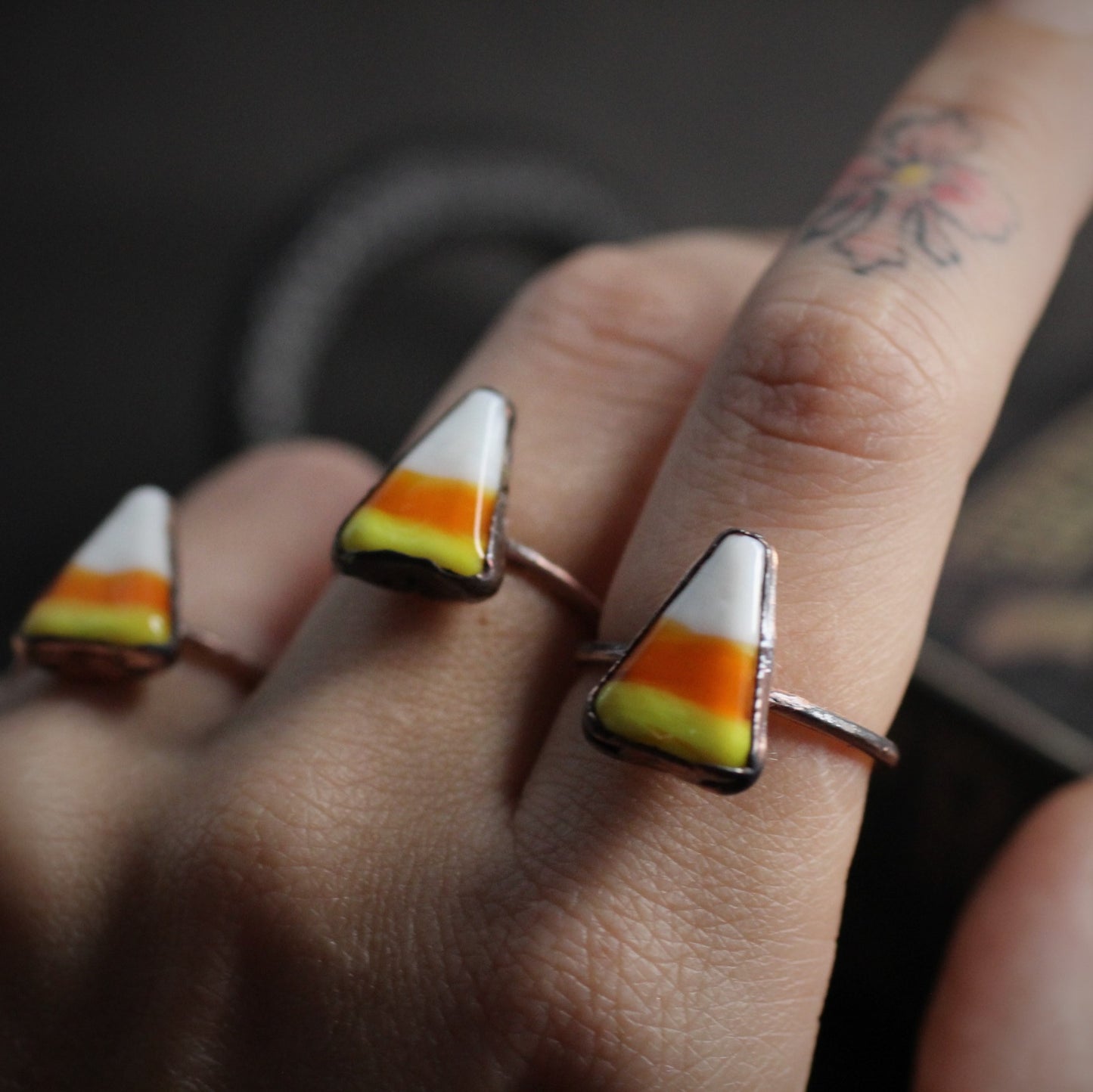 Candy Corn Rings