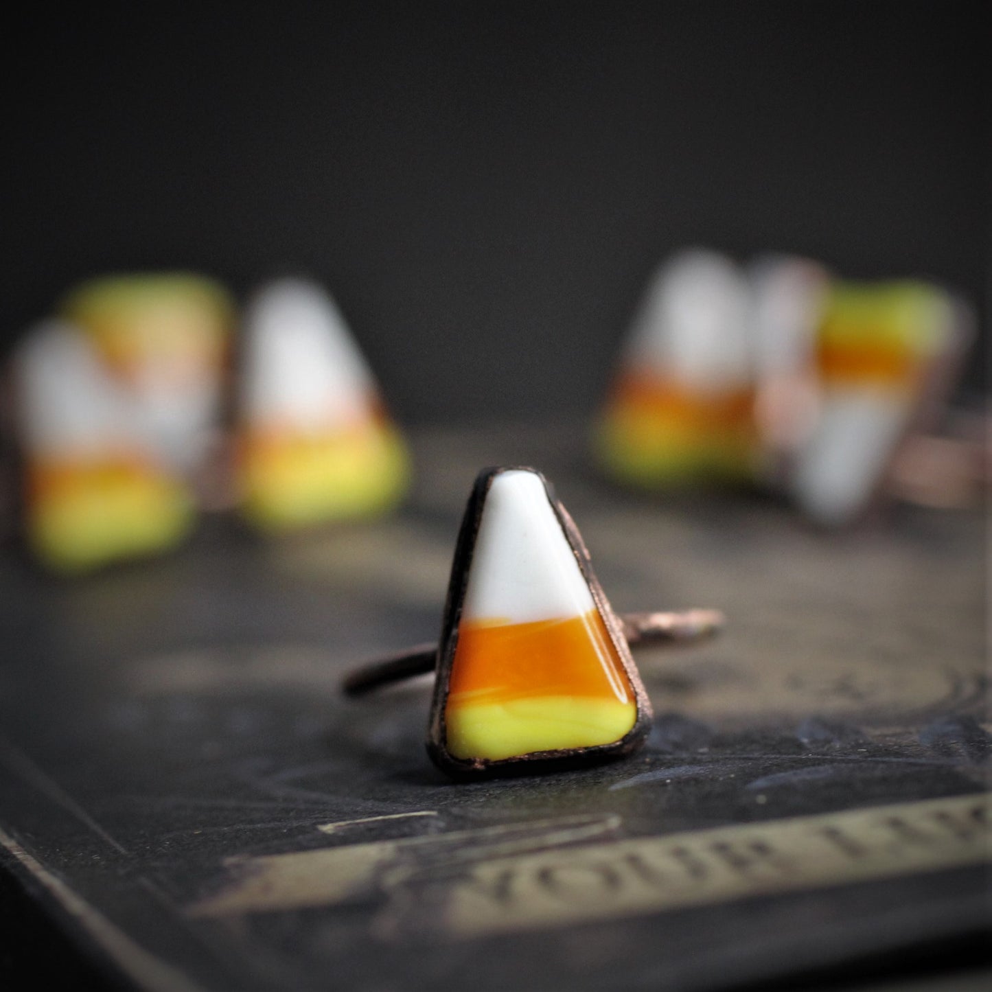 Candy Corn Rings
