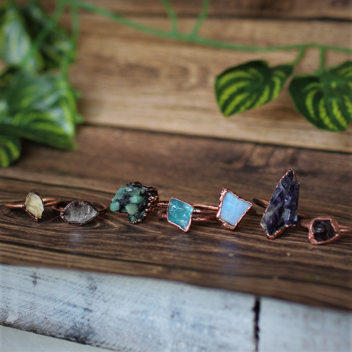 Raw Citrine Ring