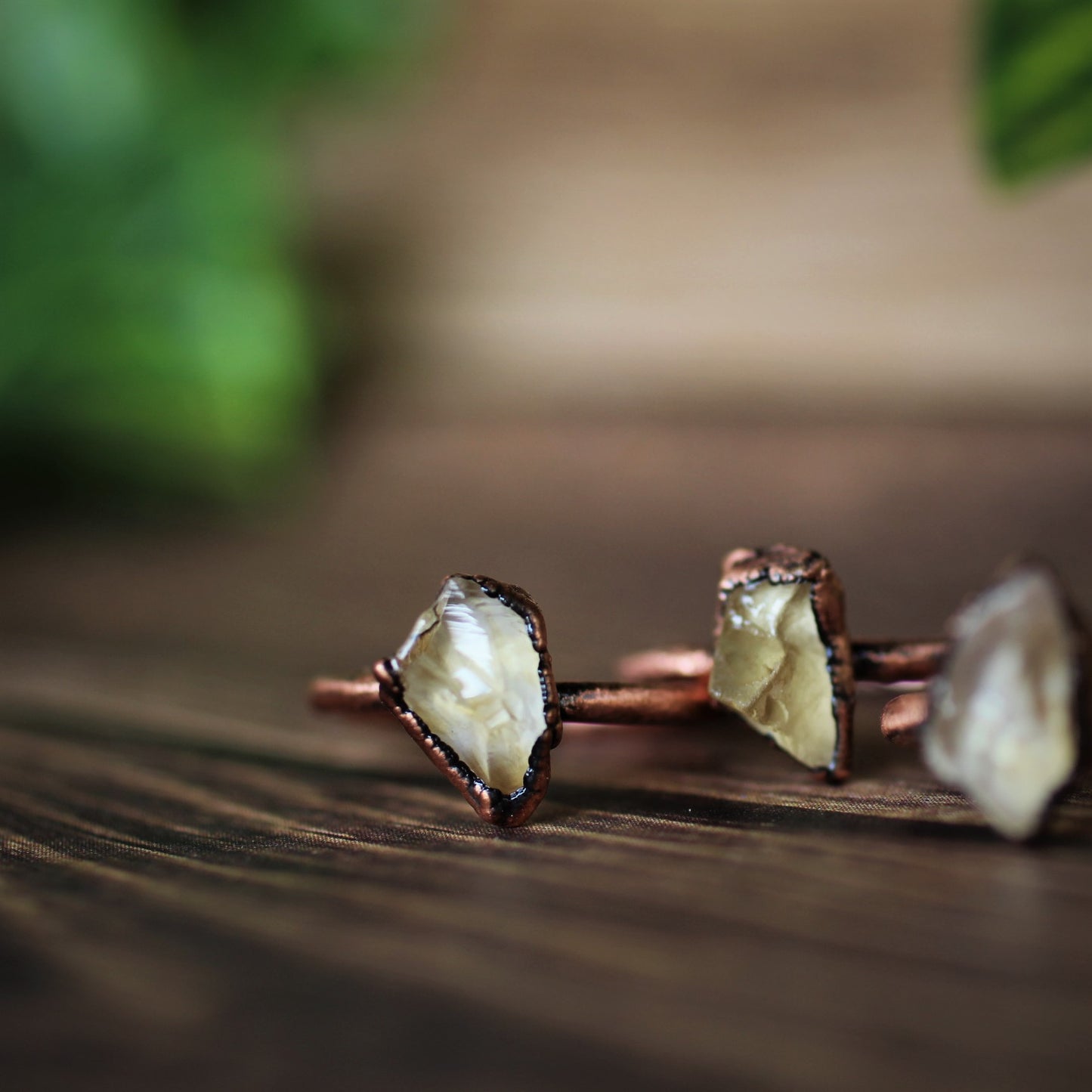 Raw Citrine Ring