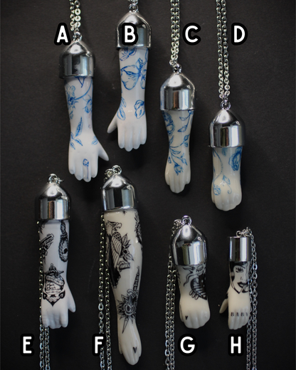 Porcelain Doll Arms