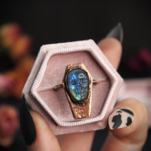 Load image into Gallery viewer, Labradorite Coffin Ring
