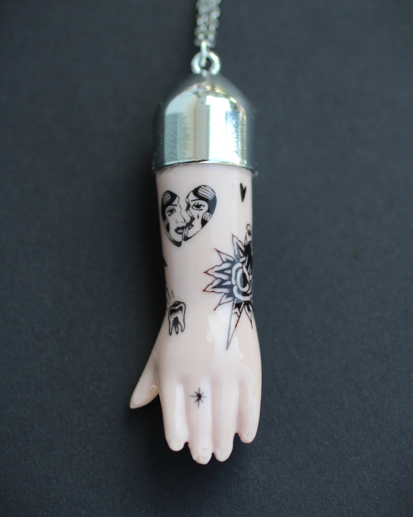 Tattooed Porcelain Doll Arms