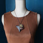 Ammonite Megalodon Tooth Necklace