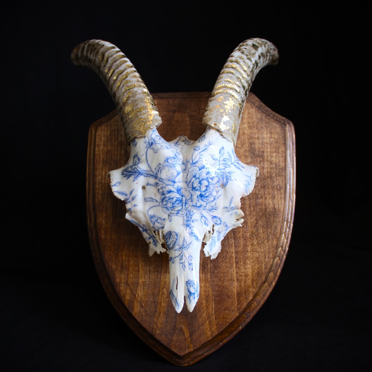 Goat Skull Plaque