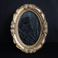 Framed Oval Spider Web