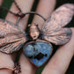 Moonstone Cicada Necklace