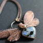 Moonstone Cicada Necklace