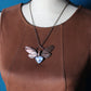 Moonstone Cicada Necklace