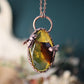 Amber Honeybee Necklace