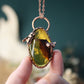 Amber Honeybee Necklace