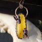 Amber Honeybee Necklace