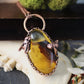 Amber Honeybee Necklace
