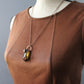 Amber Honeybee Necklace