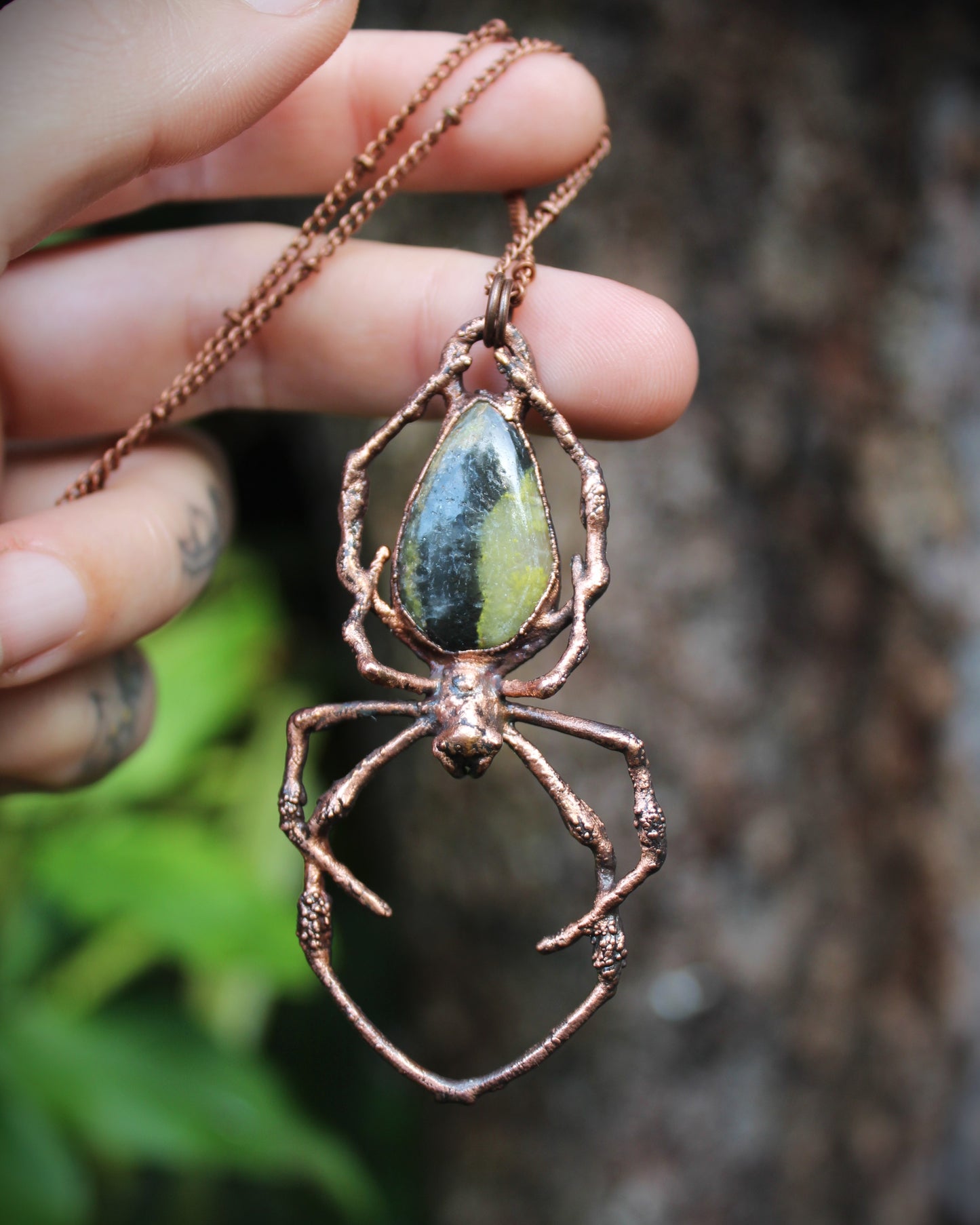 Bumblebee Jasper Orb Weaver
