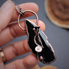 Load image into Gallery viewer, Onyx Mushroom Pendant
