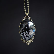 Load image into Gallery viewer, Preserved Spider Web Necklaces
