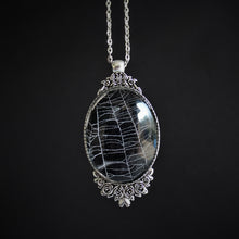 Load image into Gallery viewer, Preserved Spider Web Necklaces
