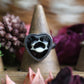Heart Shaped Tooth and Bone Rings