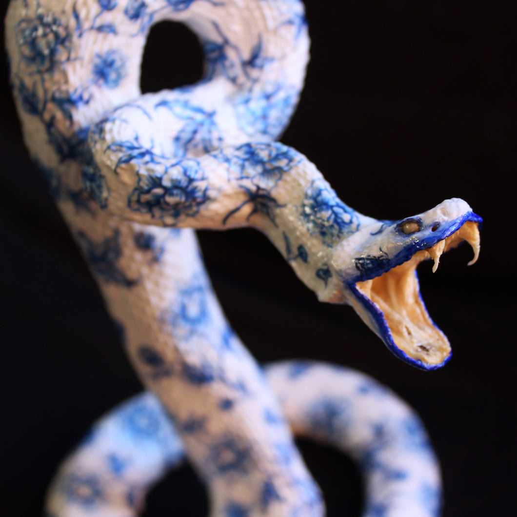 Blue Floral Rattlesnake