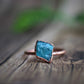 Raw Apatite Ring