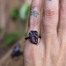 Load image into Gallery viewer, Raw Amethyst Ring
