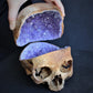 Crystallized Real Skull